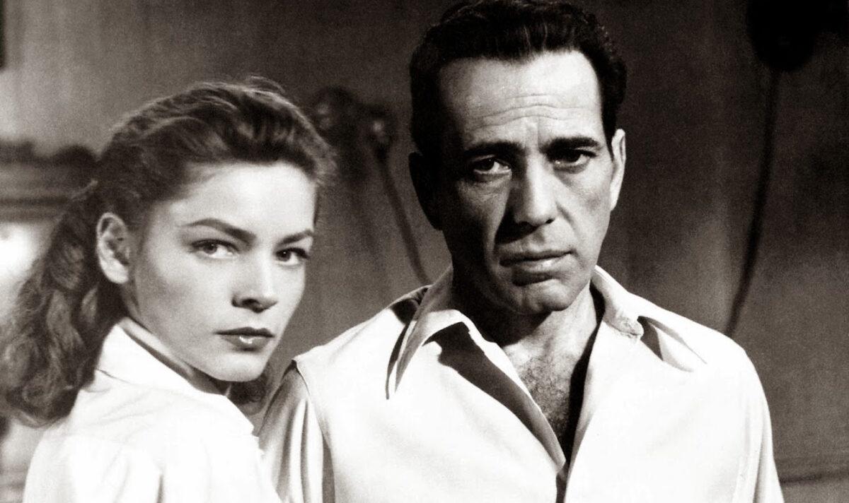 Film legends Lauren Bacall and Humphrey Bogart in “Key Largo.” (MPTV Images/Warner Bros.)