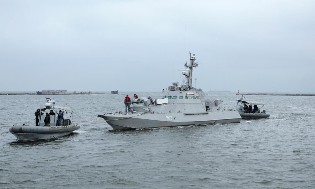 Ukraine Says Russia Returned Ships in Bad Condition