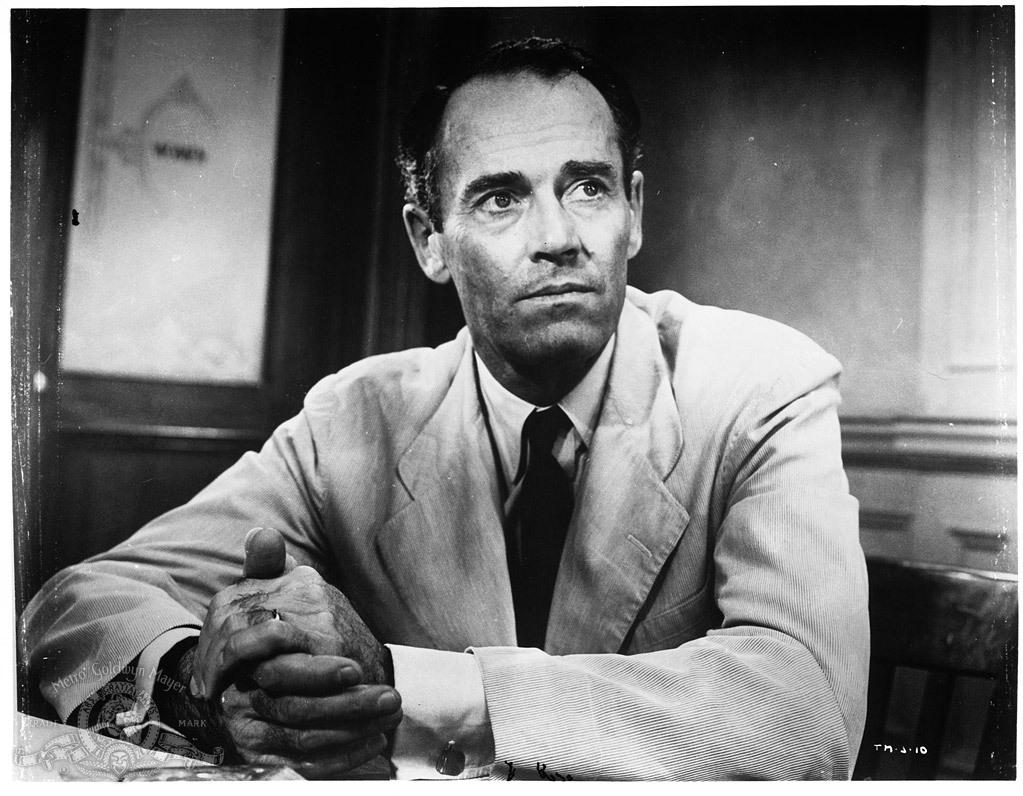 Juror 8 (Henry Fonda) stars as the only free-thinking juror in "12 Angry Men." (United Artists)