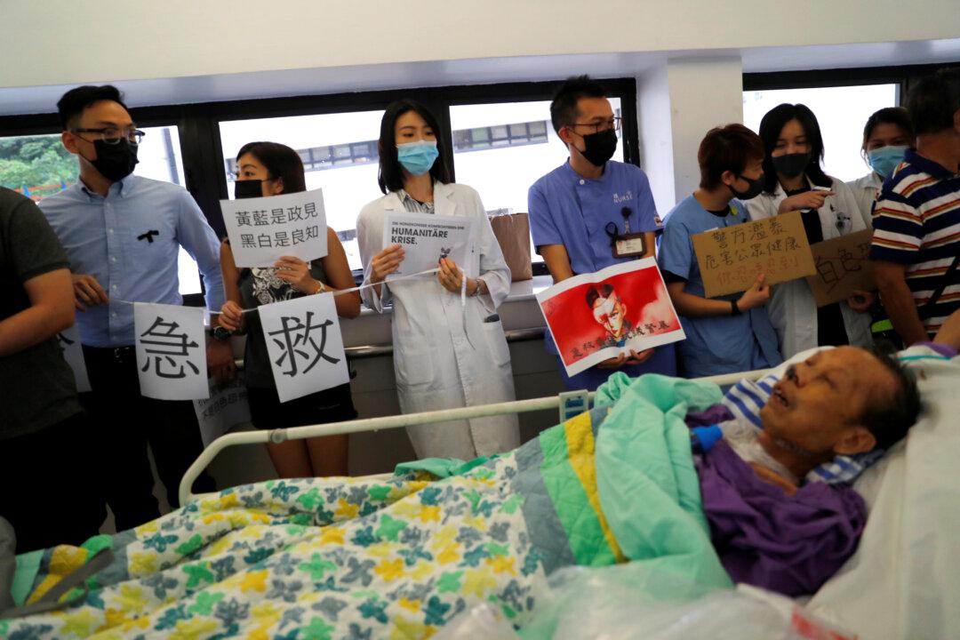 Hong Kong Hospitals Find Themselves on Protest Frontlines