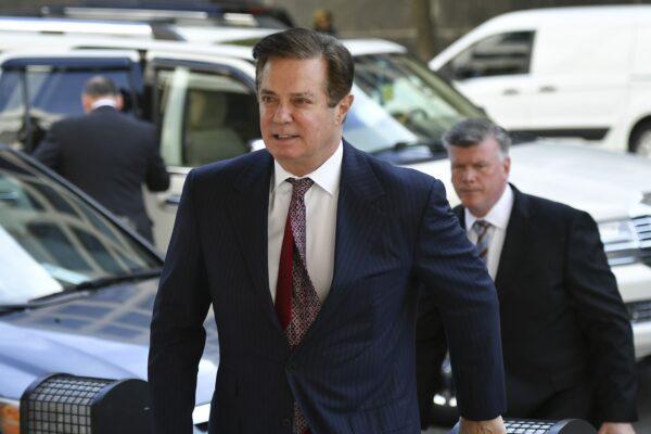 Paul Manafort arrives for a hearing at US District Court in Washington on June 15, 2018. (Mandel Ngan/AFP via Getty Images)