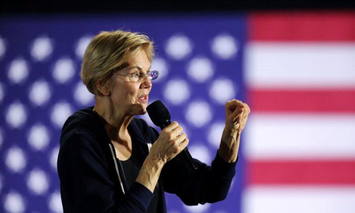 Warren Drops 14 Percent in New Poll, Third Place in 3 Straight Surveys