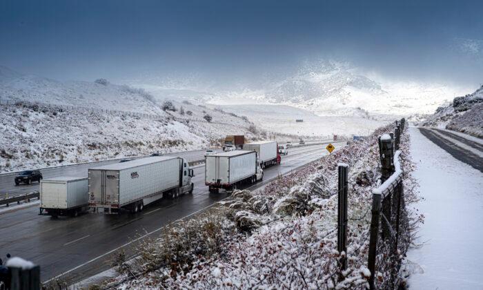 Hundreds Of Drivers Left Stranded Near Oregon-California Border After ‘Bomb Cyclone’ Causes Chaos