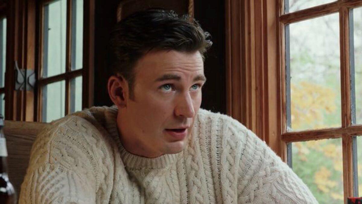 Chris Evans in “Knives Out.” (Claire Folger / MRC II Distribution Company L.P.)
