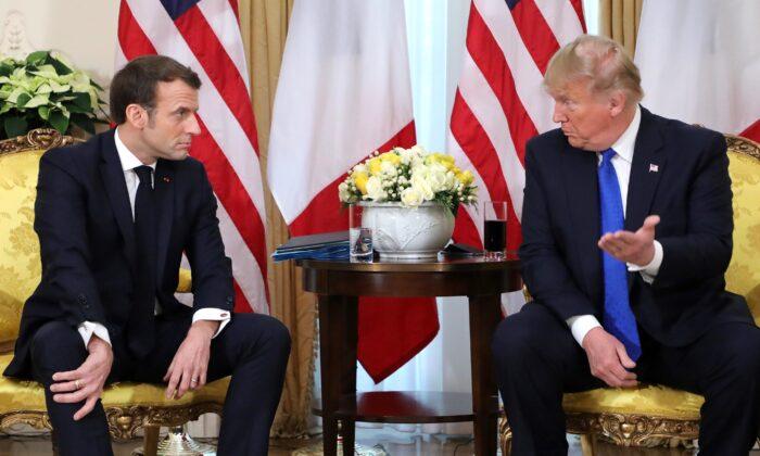 Trump Calls Macron’s Criticism of NATO ‘Disrespectful’
