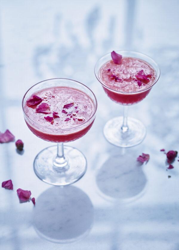 Hibiscus and rose cosmopolitan. (Nassima Rothacker)