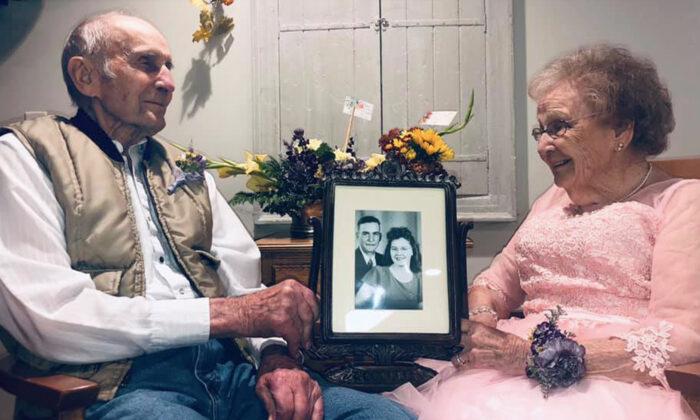 91-Year-Old Wife With Dementia Recognizes Husband on Their 72nd Wedding Anniversary