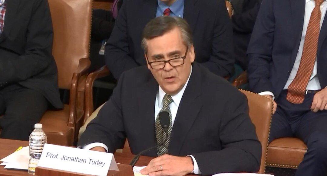 Jonathan Turley: Manhattan DA’s Potential Case Against Trump ‘Legally Pathetic’