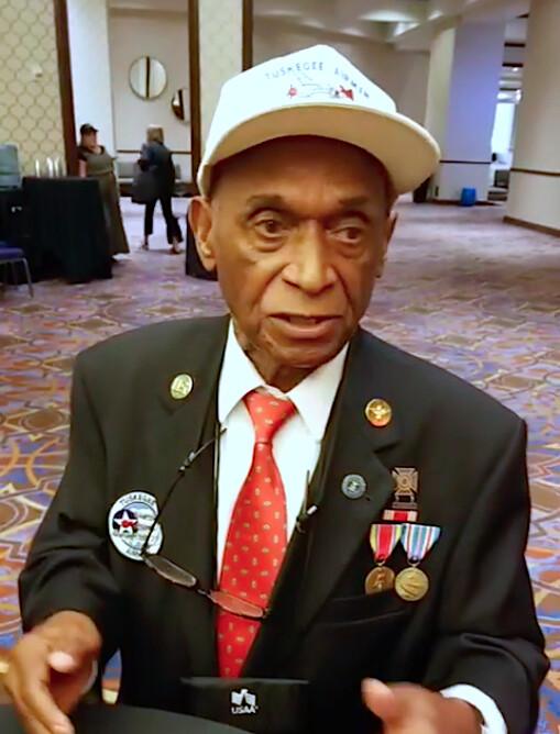©Facebook Video Screenshot | <a href="https://www.facebook.com/TAINational/">Tuskegee Airmen, Inc. National Office</a>