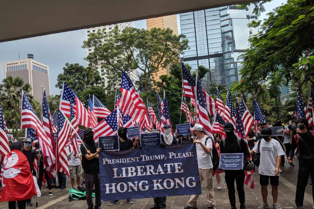 Hong Kong Supporters Hold Rally in San Francisco Bay Area