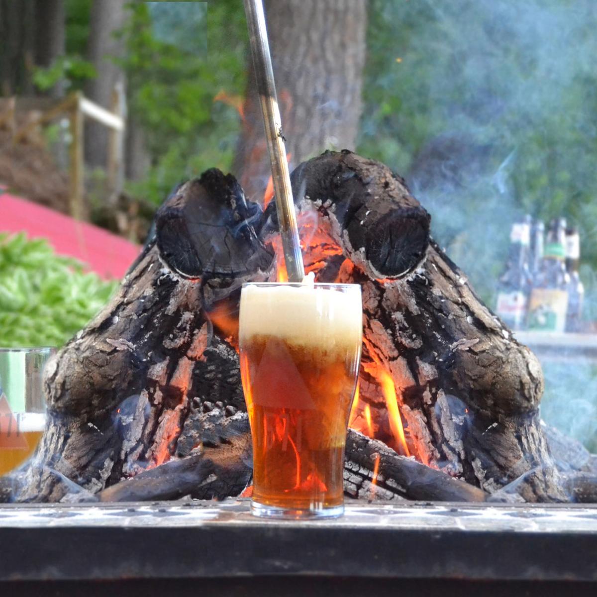 Campfire Beer Caramelizer. (Courtesy of UncommonGoods)