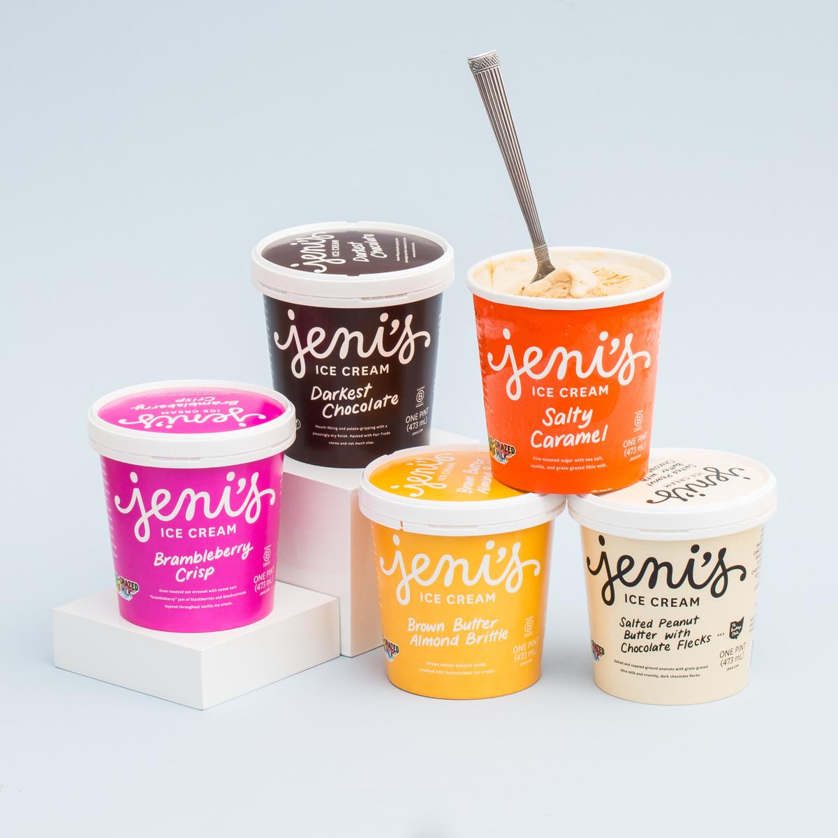 Jeni's Top Sellers Collection. (Courtesy of Jeni's Splendid Ice Creams)