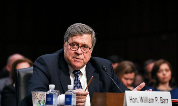 Barr: ‘Simply Not True’ That Comey Didn’t Have Role in FBI’s Trump Campaign Investigation