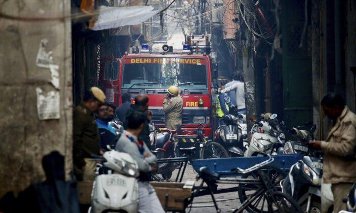 Devastating Factory Fire Kills at Least 43 in Indian Capital