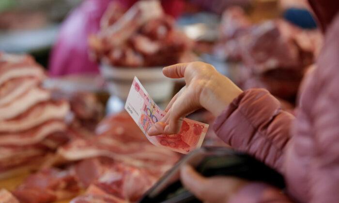 China’s Consumer Inflation at Eight-Year High, But PPI Stuck in the Red