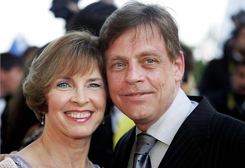 York and Hamill arrive for the official screening of "The Life and Death of Peter Sellers" at the 57th Cannes Film Festival on May 21, 2004. (©Getty Images | <a href="https://www.gettyimages.com/detail/news-photo/actor-mark-hamill-of-star-wars-fame-and-his-wife-marilou-news-photo/50882809?adppopup=true">PASCAL GUYOT</a>)