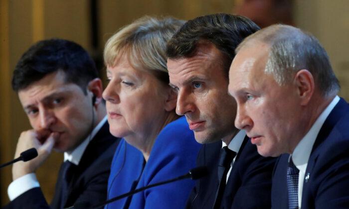 Putin Meets Ukraine Leader for First Time at Paris Peace Summit