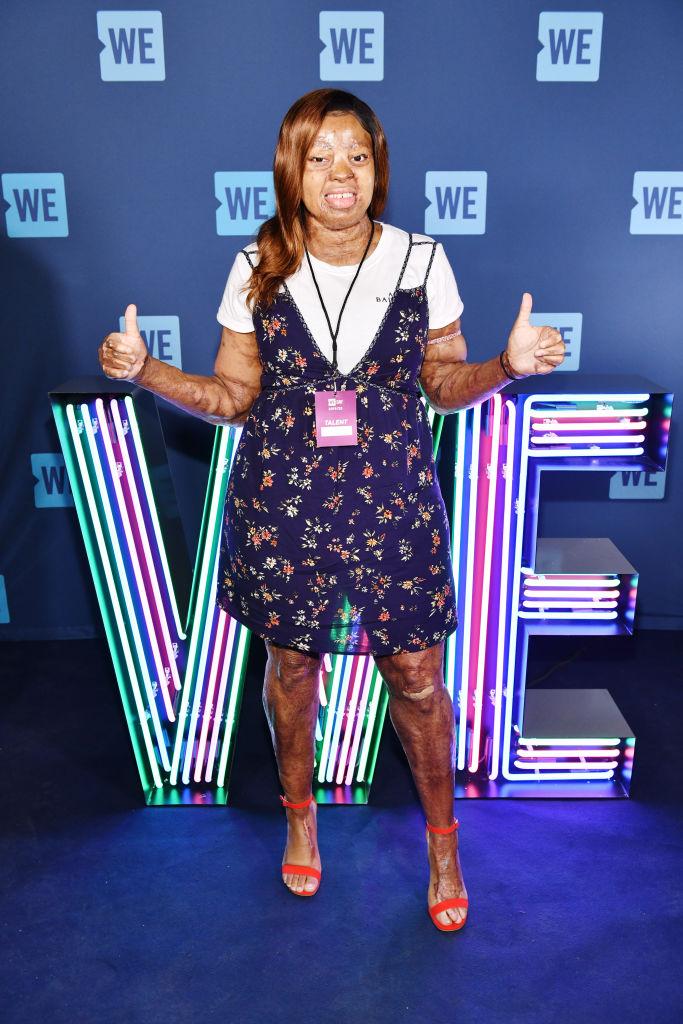 Kechi poses at WE Day UN at Barclays Center in New York City on Sept. 25, 2019. (Craig Barritt/Getty Images for WE Day)