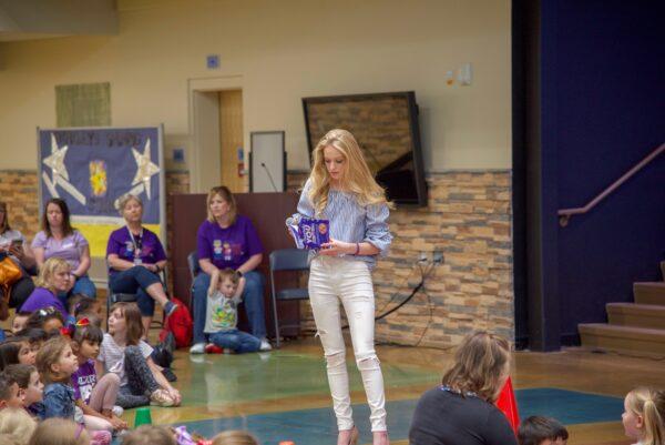 Savannah Maddison travels to schools across the country to speak about her organization's mission. (Courtesy of Monique Ogden)