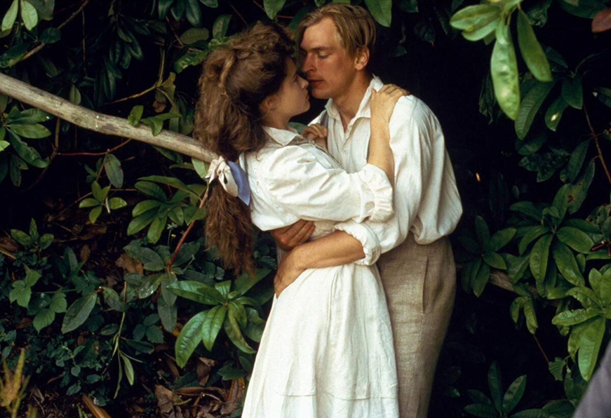 Helena Bonham Carter and Julian Sands in “A Room With a View.” (Cinecom)