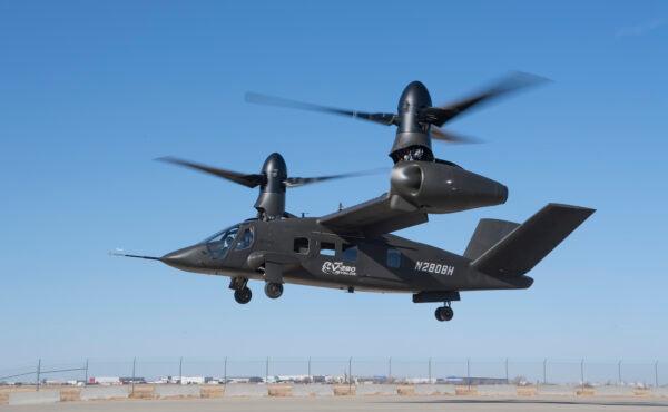 The Valor V-280 flies in this handout image (Bell)