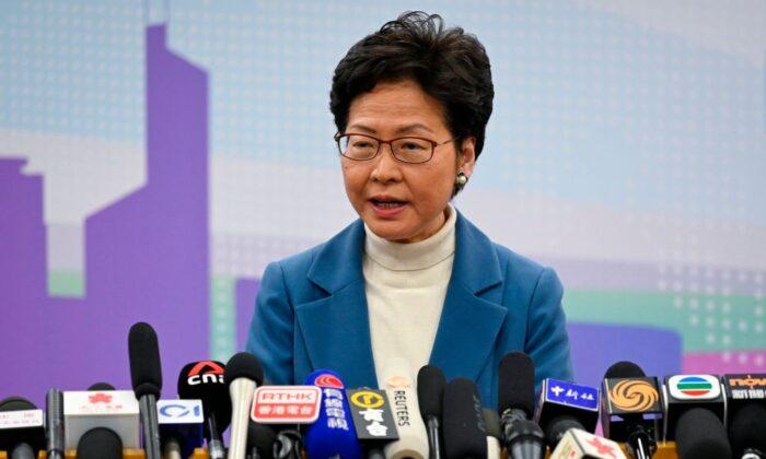 Hong Kong Chief Receives Support From Chinese Regime Leaders During Beijing Trip