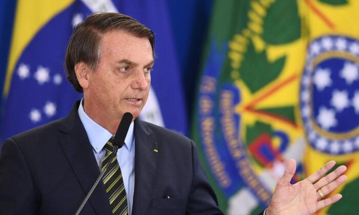 Brazil’s Former President Jair Bolsonaro Speaks at Turning Point USA Event