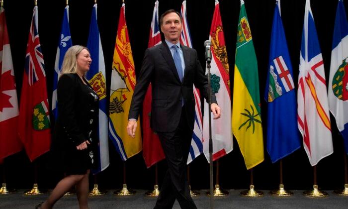 Canada’s Provincial Finance Ministers Divided on Top Priority for Morneau Meeting