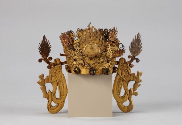 Korea, Goryeo Dynasty, circa 1220–1285. Gilt wood, gilt copper and iron. (National Museum of Korea, Seoul)
