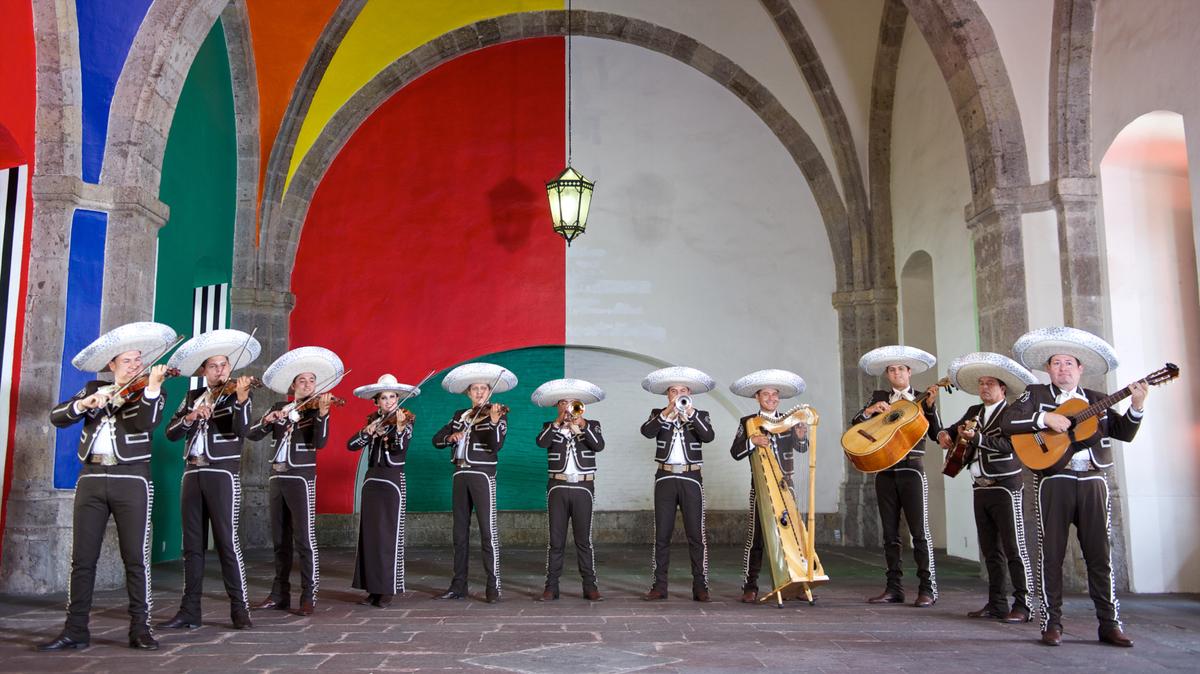 Mariachi is typically performed by a group of standing or strolling musicians. (Courtesy of Guadalajara Tourism Board)
