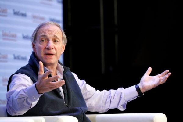 Ray Dalio speaks onstage during TechCrunch Disrupt San Francisco 2019 at Moscone Convention Center in San Francisco, on Oct. 2, 2019. (Kimberly White/Getty Images for TechCrunch)