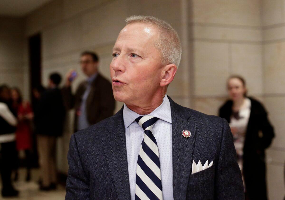Rep. Jeff Van Drew (D-N.J.) arrives for a classified briefing on Capitol Hill in Washington on Jan. 3, 2019. (J. Scott Applewhite/AP Photo)
