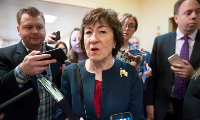 Sen. Susan Collins ‘Stunned’ by House Manager’s ‘Cover-Up’ Accusation