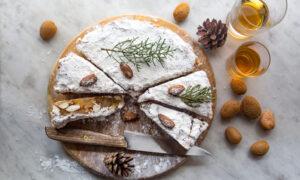 Panforte (Sienese Christmas Fruit and Nut Cake)