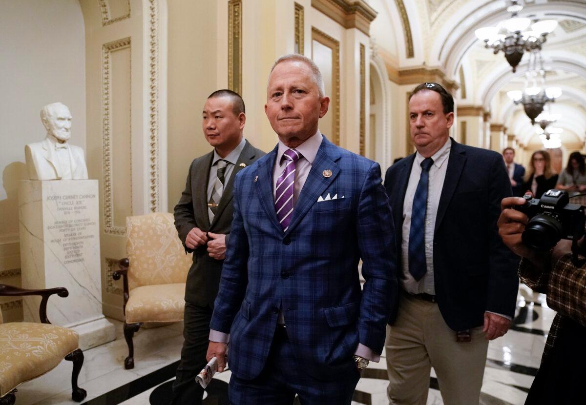 Rep. Jeff Van Drew of New Jersey departs the Capitol after the House of Representatives voted to impeach President Donald Trump, in a file photo. (J. Scott Applewhite/AP Photo)