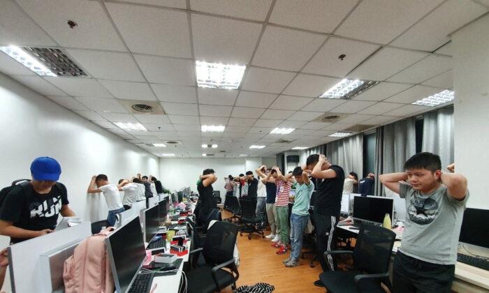 Philippine Raid Nabs 342 Illegal Chinese Gaming Workers