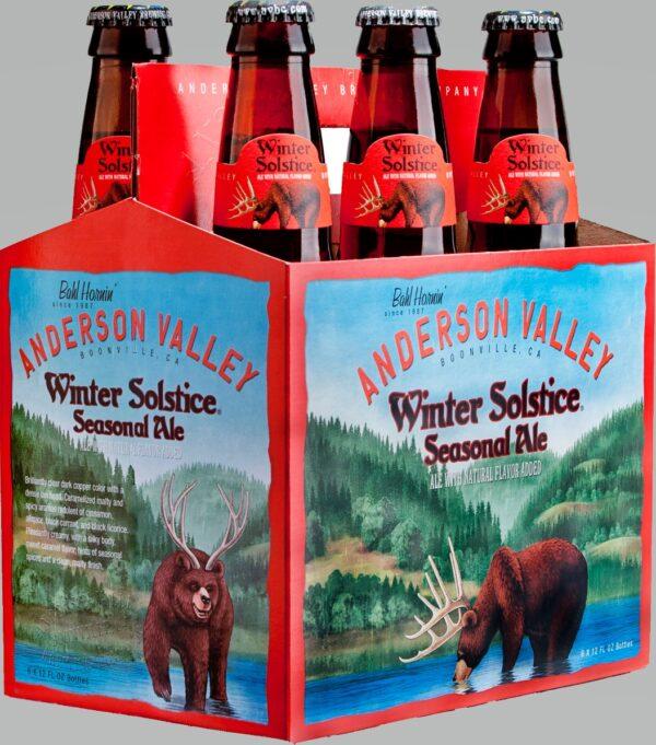 Anderson Valley’s Winter Solstice Ale. (Courtesy of AVCB.com)