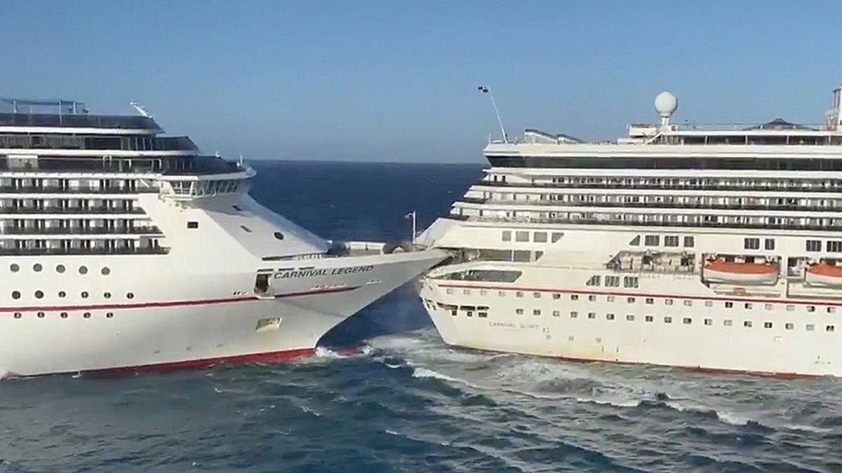 2 Carnival Cruise Ships Run Into Each Other, Injuries Reported