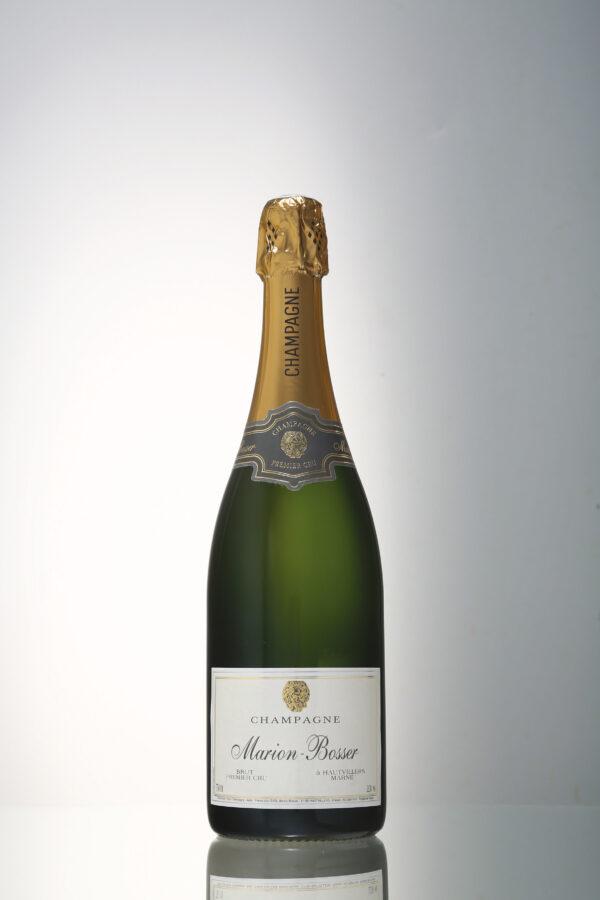 Champagne Marion Bosser Brut Premier Cru. (Courtesy of Loubaton Imports)