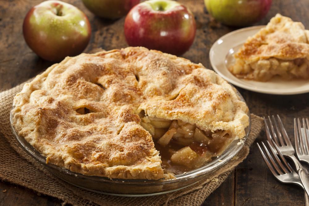 Apple pie, with a perfectly flaky crust. (Shutterstock)