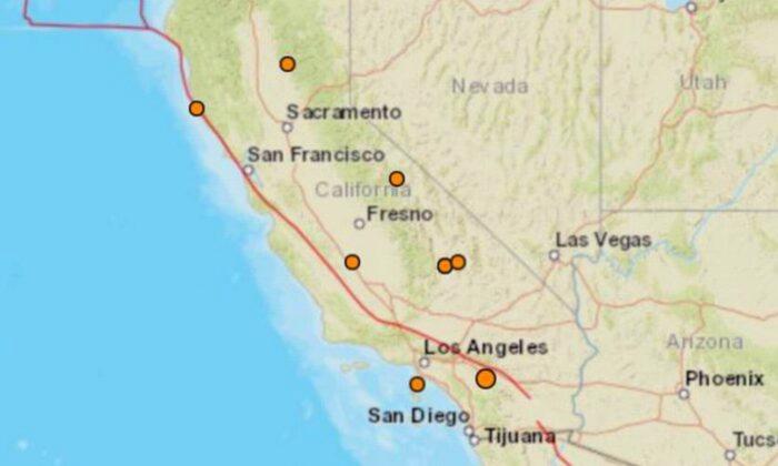 9 Earthquakes Hit California in Less Than 24 Hours Over Christmas Holiday