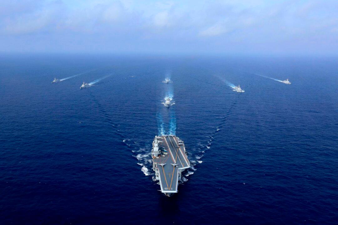 China Sails Carrier Group Through Taiwan Strait as Election Looms