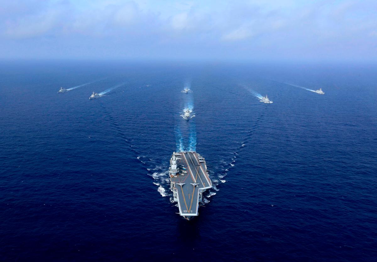 China Sends a Carrier Task Force Toward Guam and a Message to America