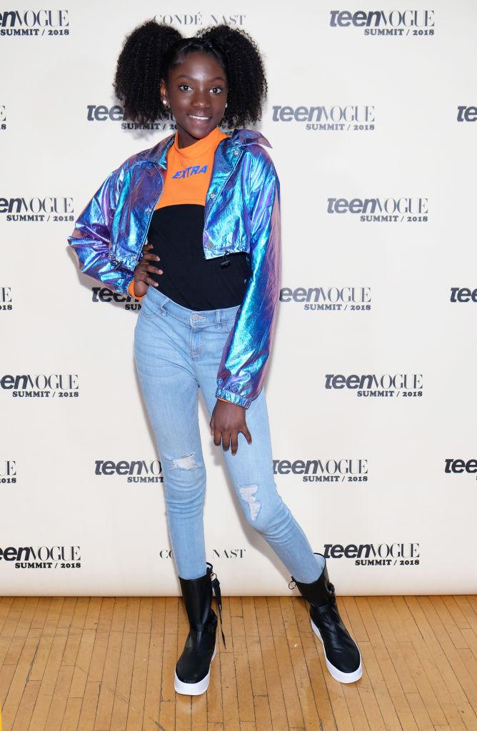 Kheris Rogers attended the Teen Vogue Summit in December 2018. (Sarah Morris/Getty Images)