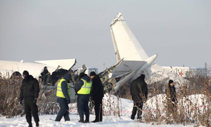 Plane Crashes After Takeoff in Kazakhstan, 12 Dead, Dozens Injured