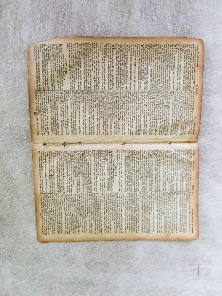 Pages before restoration. (Sandy Stansell)