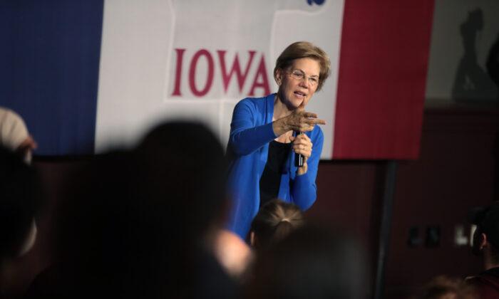 Elizabeth Warren Campaign Fundraising Down 30 Percent in Fourth Quarter