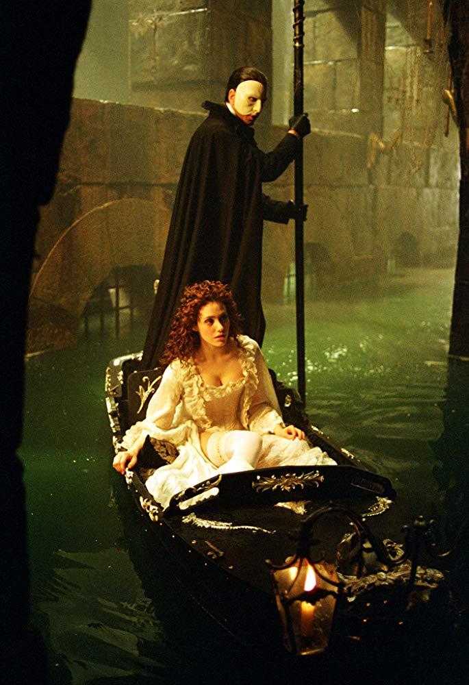 Emmy Rossum and Gerard Butler in the film “The Phantom of the Opera” (2004). (Warner Bros., Odyssey Entertainment