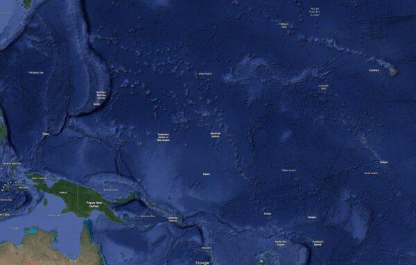 The Marshall Islands and surrounding area. (Google Maps)