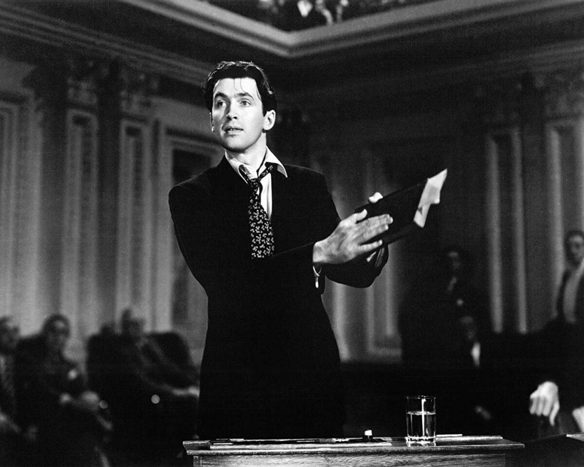 James Stewart in "Mr. Smith Goes to Washington." (Columbia Pictures/mptvimages.com)